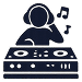dj mixing icon