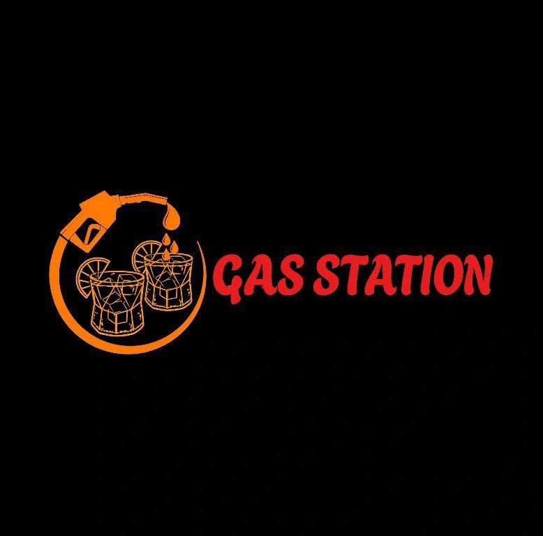 Logo for gas station bar